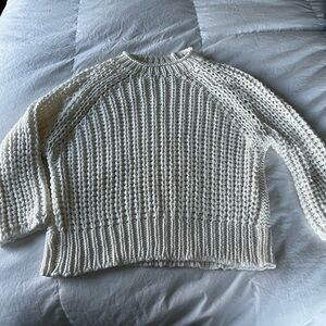 Wooden Ships white chunky Knit Sweater